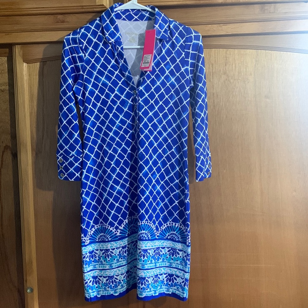 LILLY PULITZER ANSLEY POLO DRESS
